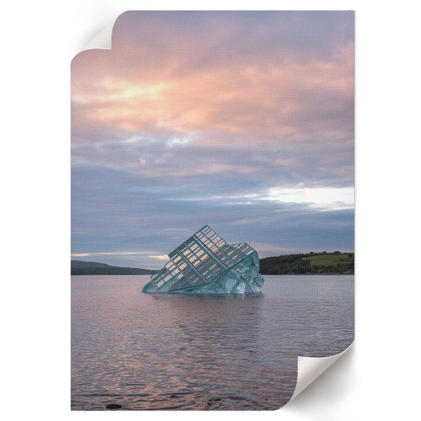 Plagát do izby Ľadová socha