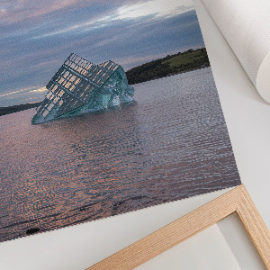 Plagát do izby Ľadová socha