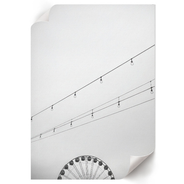 Retro plagát Mestský minimalizmus