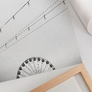 Retro plagát Mestský minimalizmus