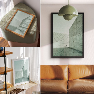 Plagát do obývačky Moderná architektúra