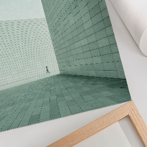 Plagát do obývačky Moderná architektúra