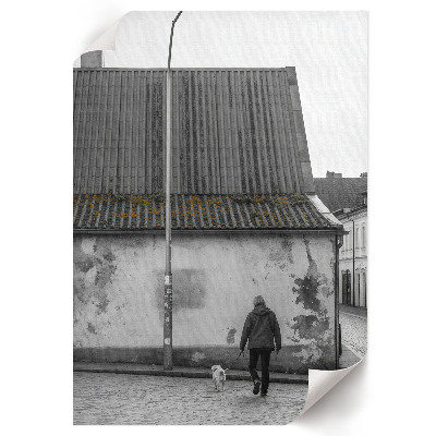 Plagát do izby Prechádzka mestom