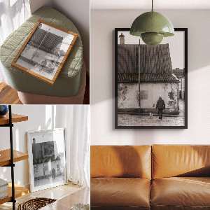 Plagát do izby Prechádzka mestom