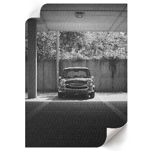 Retro plagát Retro vozidlo