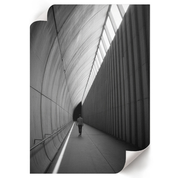 Plagát do izby Osamelá cesta