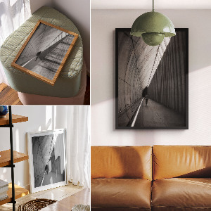 Plagát do izby Osamelá cesta