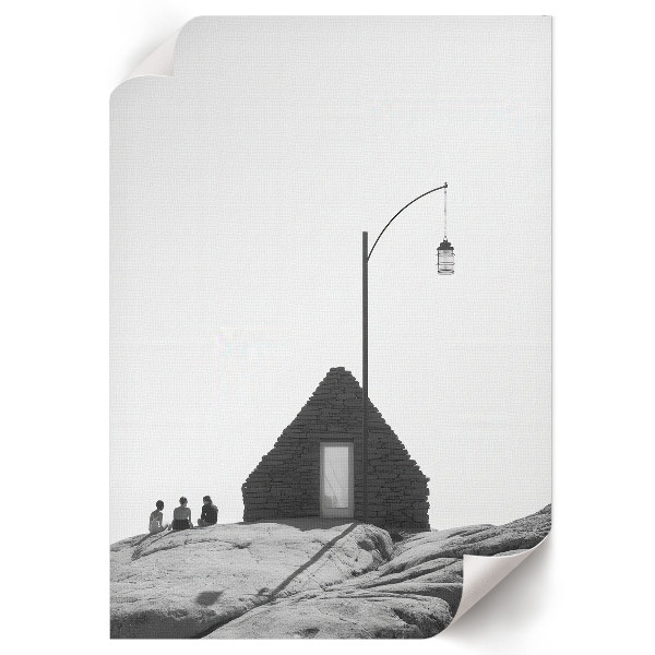 Plagát do obývačky Minimalistická krajina