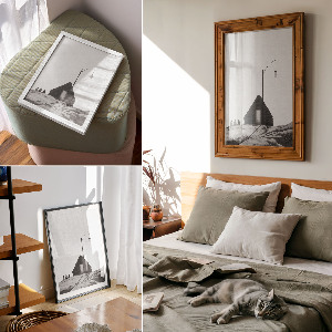 Plagát do obývačky Minimalistická krajina