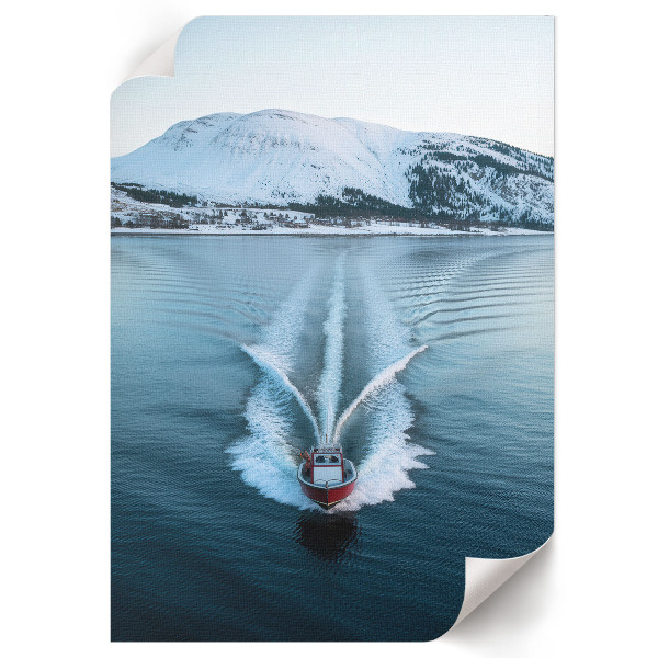 Plagát do obývačky Loď na vode