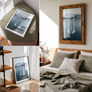 Plagát do obývačky Loď na vode