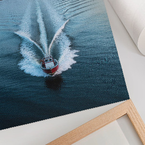 Plagát do obývačky Loď na vode