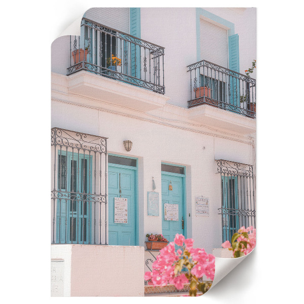 Plagát do izby Fasáda domu