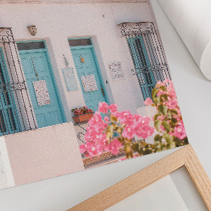 Plagát do izby Fasáda domu