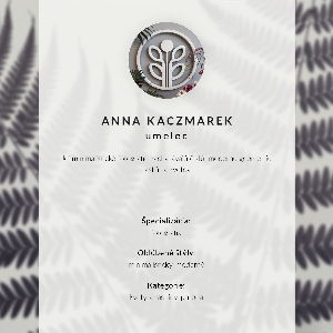 Plagát do izby Listy papradia