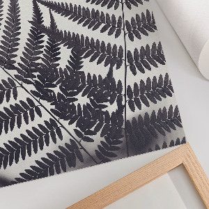 Plagát do izby Listy papradia