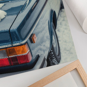Plagát do izby Zimné auto
