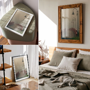 Retro plagát Most v hmle