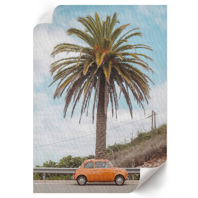 Retro plagát Retro palma