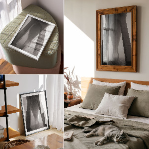 Plagát do obývačky Most v hmle