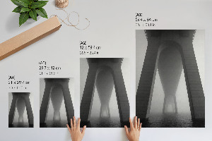 Plagát do obývačky Most v hmle