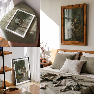 Plagát do izby Lesná mágia