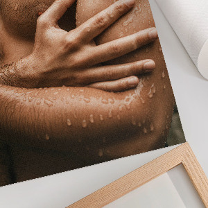 Plagát do obývačky Mužské telo