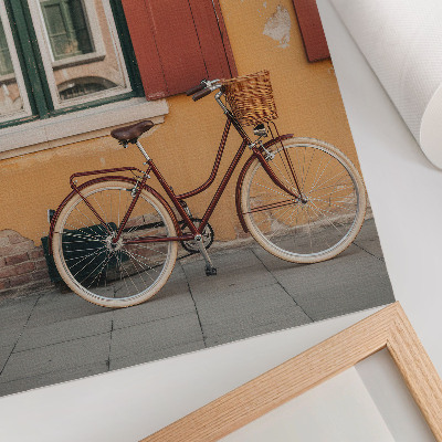 Retro plagát Retro bicykel