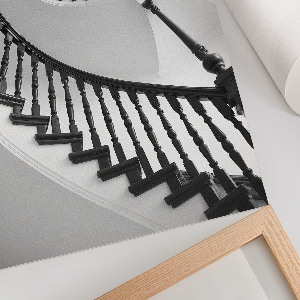 Plagát do obývačky Točité schodisko