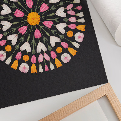 Poster na stenu Kvetinová mandala