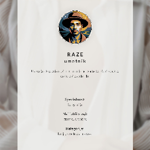 Poster na stenu Žena s kyticou