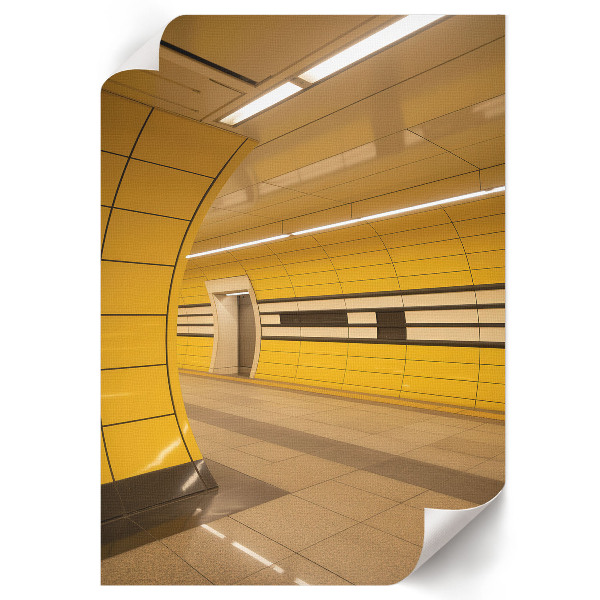 Retro plagát Podzemná modernita