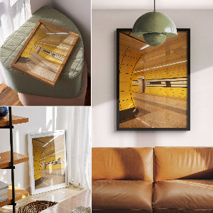 Retro plagát Podzemná modernita