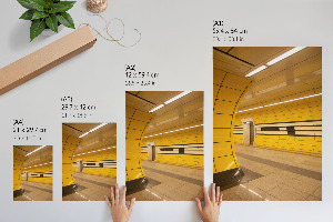 Retro plagát Podzemná modernita