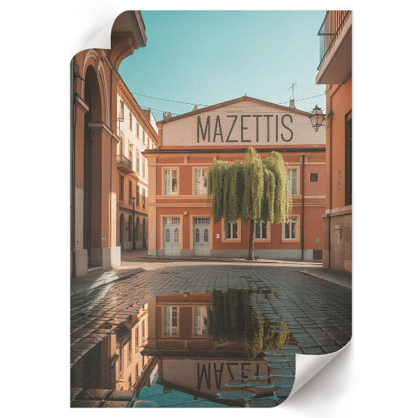 Plagát do izby Slnečné mesto