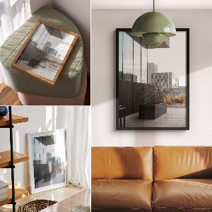 Retro plagát Mestská elegancia