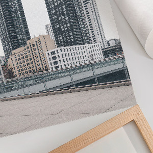 Plagát do obývačky Moderné mesto