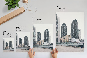 Plagát do obývačky Moderné mesto