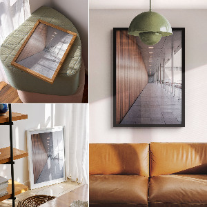 Poster na stenu Moderný priestor