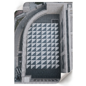 Plagát do izby Mestská geometria