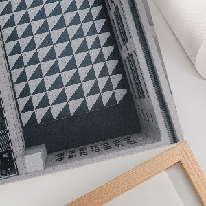 Plagát do izby Mestská geometria