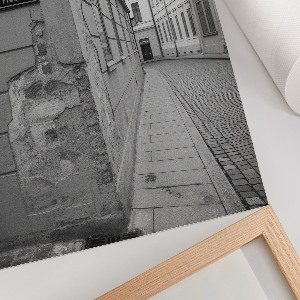 Poster na stenu Čiernobiela ulica