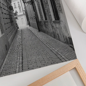 Retro plagát Mestská ulica