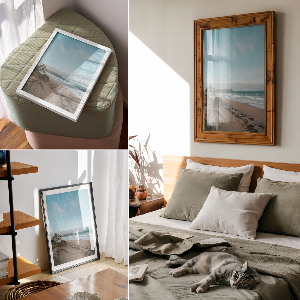 Plagát do obývačky Pokoj pri mori