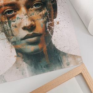 Plagát do izby Tropický portrét