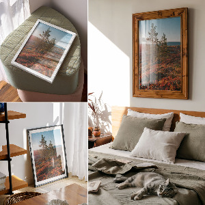 Retro plagát Jesenná harmónia