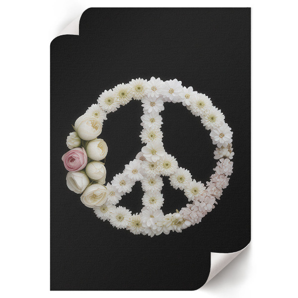 Plagát do obývačky Kvetinová izba