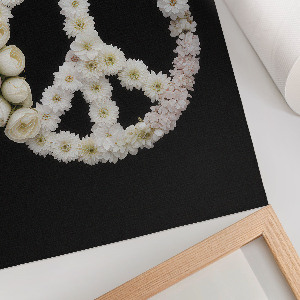 Plagát do obývačky Kvetinová izba