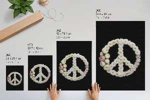 Plagát do obývačky Kvetinová izba