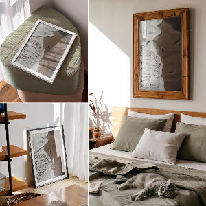 Plagát do obývačky Príroda na pláži